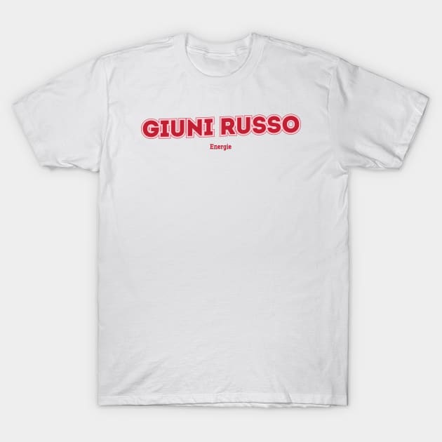 Giuni Russo Energie T-Shirt by PowelCastStudio